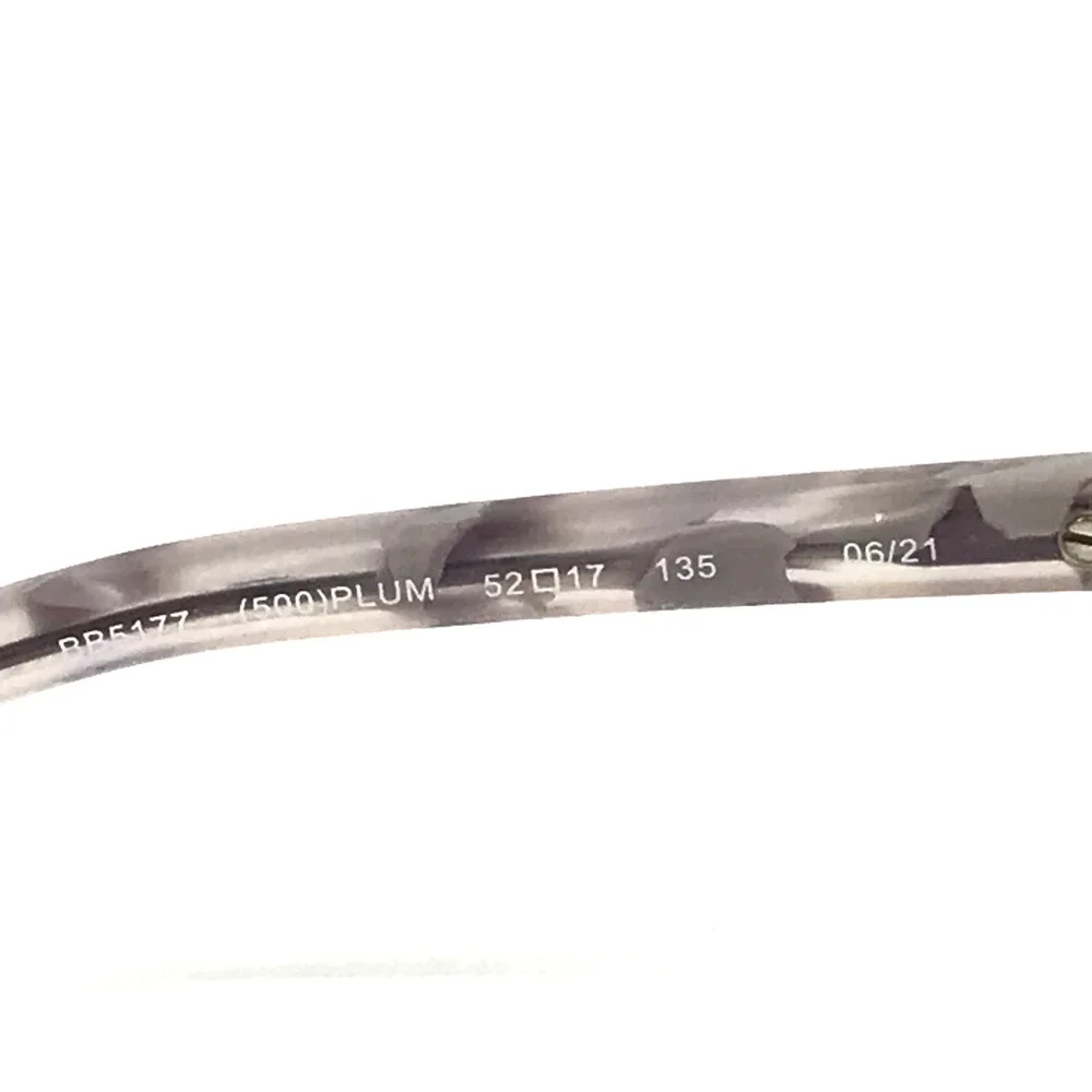 Bebe Eyeglasses Frames BB5177 500 PLUM Purple Cat Eye Swarovski 52-17-135